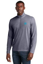 Load image into Gallery viewer, Sport-Tek ® PosiCharge ® Tri-Blend Wicking 1/4-Zip Pullover