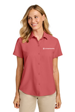 Load image into Gallery viewer, Port Authority® Women’s Short Sleeve UV Dockside Shirt
