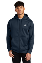 Load image into Gallery viewer, Sport-Tek® Sport-Wick® Fleece Full-Zip Hooded Jacket
