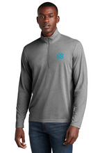 Load image into Gallery viewer, Sport-Tek ® PosiCharge ® Tri-Blend Wicking 1/4-Zip Pullover
